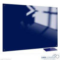 Whiteboard Glas Solid Magnetisk Blå 90x120 cm