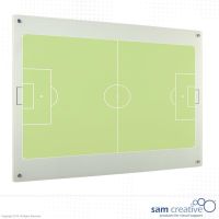 Glastavle med fodboldbane 100x200 cm