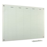 Glastavle 1 uge ma-fr 120x150 cm