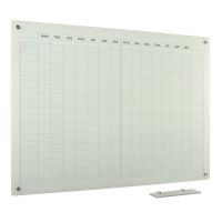 Glastavle 2 uger ma-sø 120x240 cm