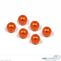 Kuglemagneter 15 mm orange