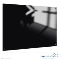 Whiteboard Glas Solid Magnetisk Sort 20x30 cm