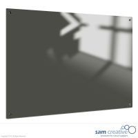 Whiteboard Glas Solid Magnetisk Grå 90x120 cm