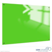 Whiteboard Glas Solid Lime Grøn 90x120 cm