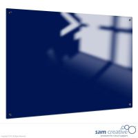 Whiteboard Glas Solid Magnetisk Blå 100x150 cm