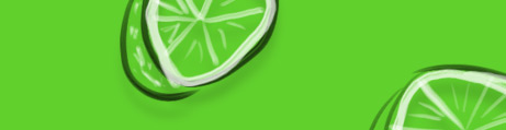 Solid Lime Grøn Solid Lime Grøn